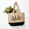 Alibaba China top selling product customized jute shopping bag